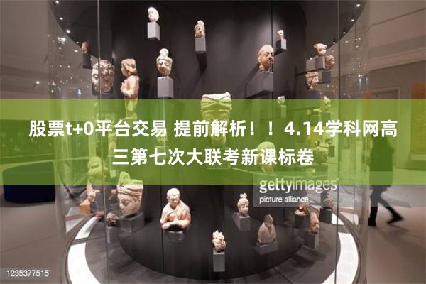 股票t+0平台交易 提前解析！！4.14学科网高三第七次大联考新课标卷