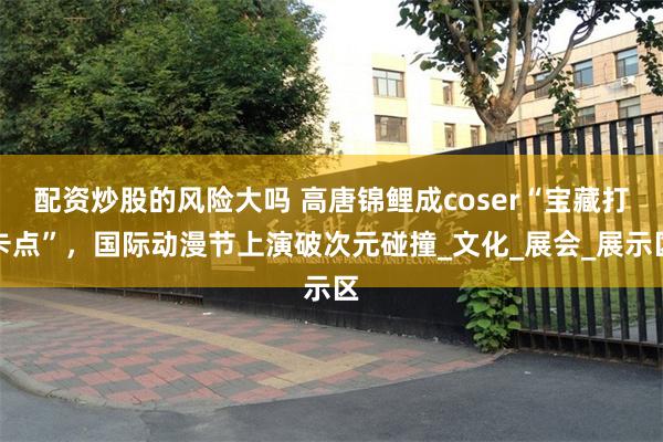 配资炒股的风险大吗 高唐锦鲤成coser“宝藏打卡点”，国际动漫节上演破次元碰撞_文化_展会_展示区